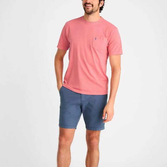 Johnnie-O Dale T-shirt Malibu Red/ Pink Short Sleeve size XL Distressed Tie-Dye - Picture 14 of 15